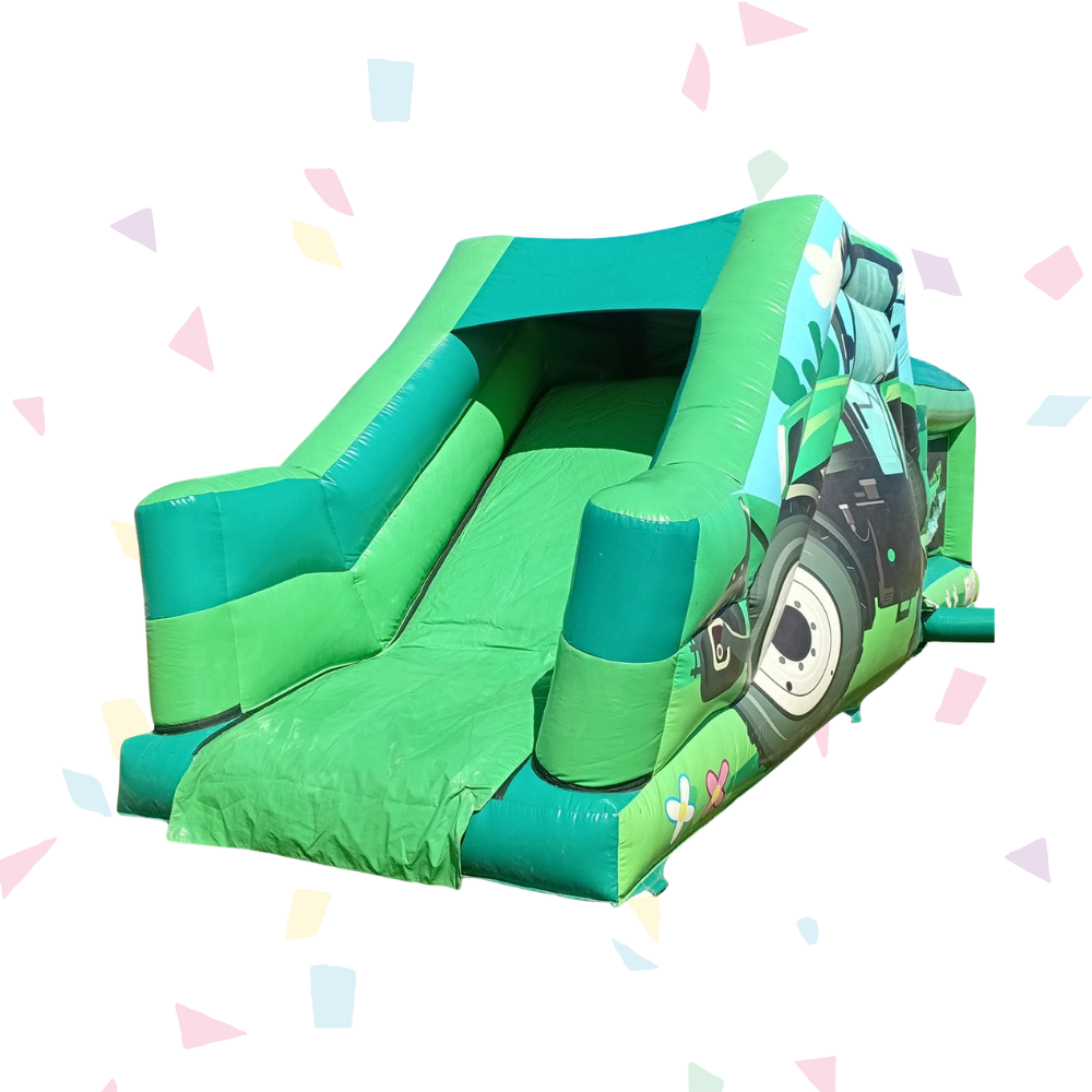 Paddy's giant inflatable slide